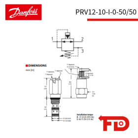 11350974 - REDUCING PRV12-10-I-0-50/50 - DANFOSS