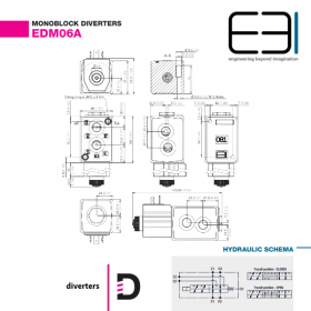 F00003492 - 6/2 DIVERTER - NO COIL - EBI F00003492 - 6/2 DIVERTER - NO COIL - EBI