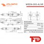MB000006 - COUNTERBALANCE VALVE MBDN-060-ALNR-04-G38-N350 - ATLANTIC FLUID TECH